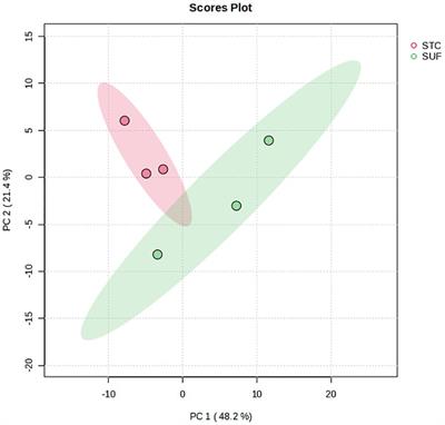 Lipopolysaccharide-induced alterations in the liver metabolome of St. Croix and Suffolk sheep